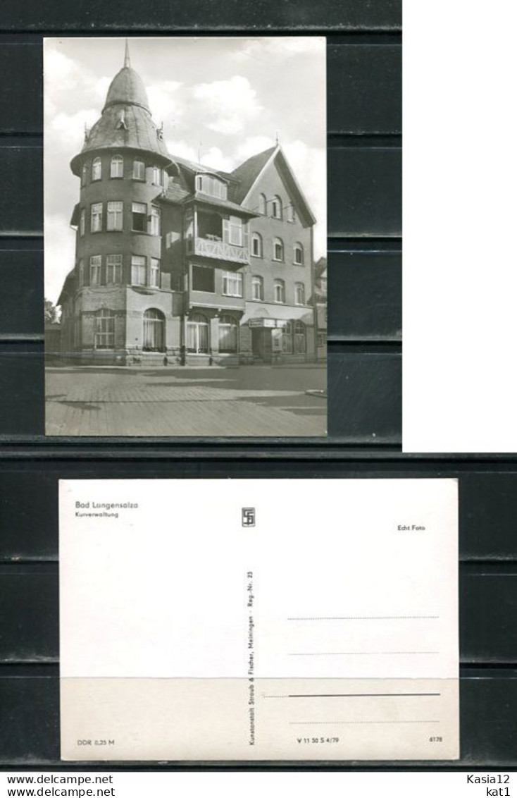 K15850)Ansichtskarte: Bad Langensalza, Kurverwaltung - Bad Langensalza