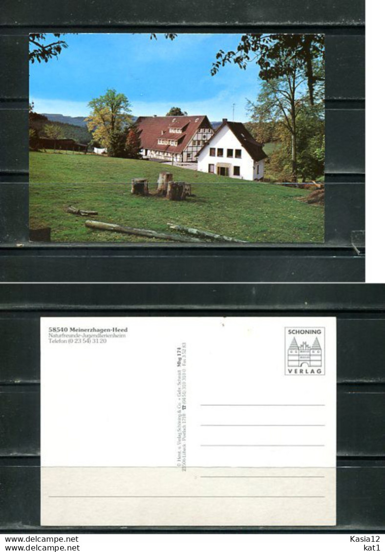 K16068)Ansichtskarte: Meinerzhagen-Heed, Jugendferienheim - Meinerzhagen