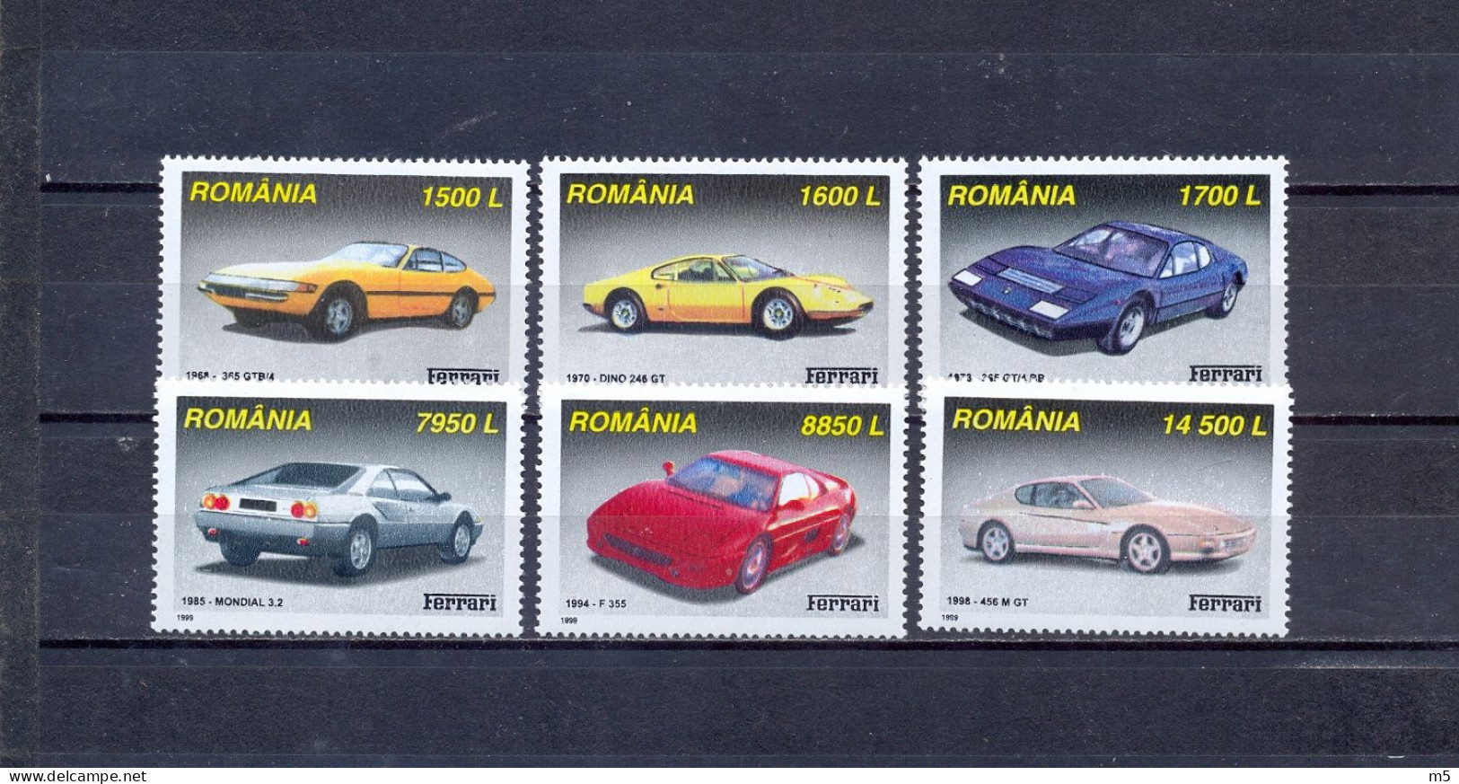 ROMANIA - MNH - CARS - MI.NO.5450/5 - CV = 7 € - Nuovi