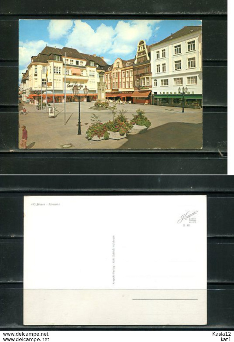 K16083)Ansichtskarte: Moers, Altmarkt - Moers