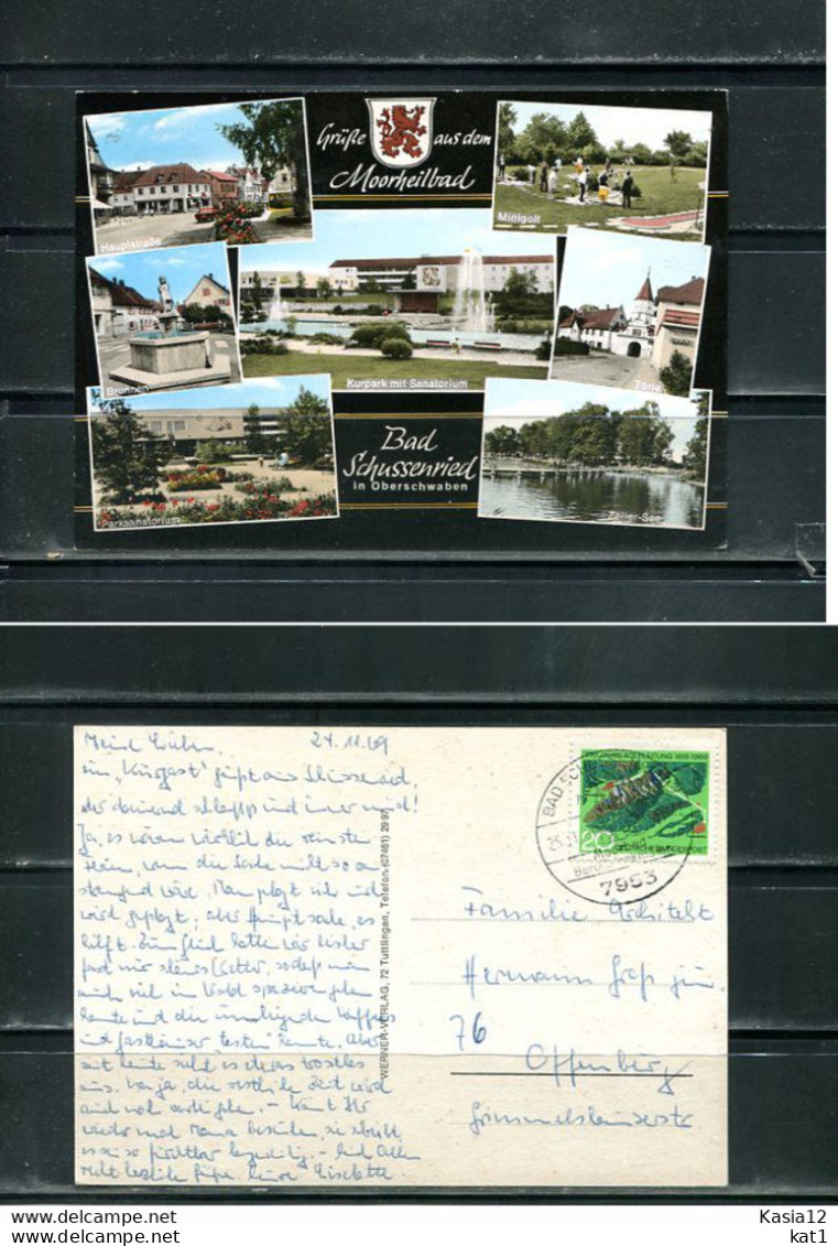 K16284)Ansichtskarte: Bad Schussenried, Mehrbildkarte, Gelaufen 1969 - Bad Schussenried