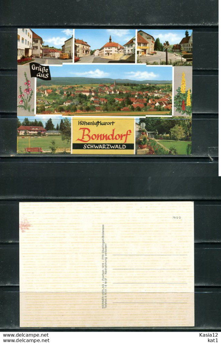 K16301)Ansichtskarte: Bonndorf, Mehrbildkarte - Bonndorf