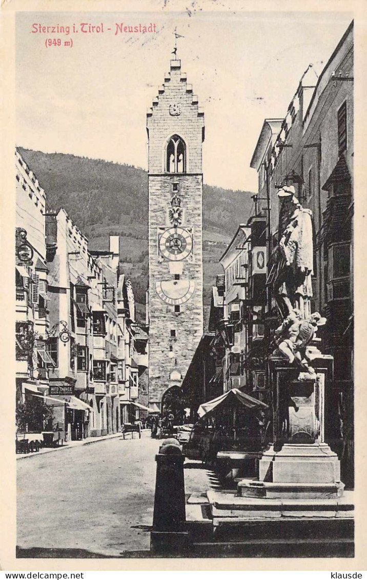 Sterzing . Tirol - Neustadt Gel.1913 - Vipiteno