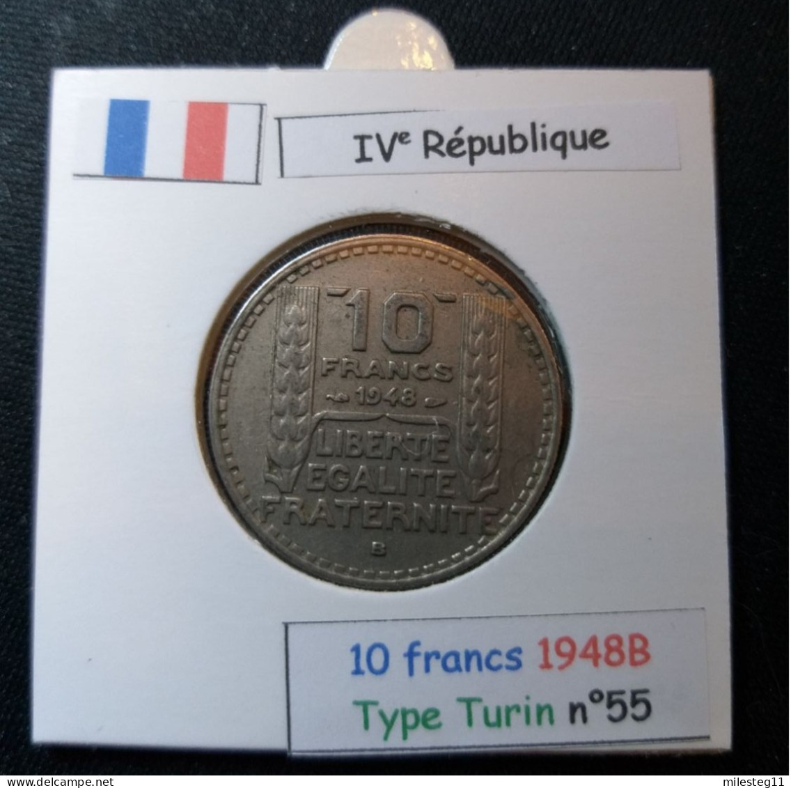 France 1948B 10 Francs Type Turin (réf Gadoury N°811) - 10 Francs