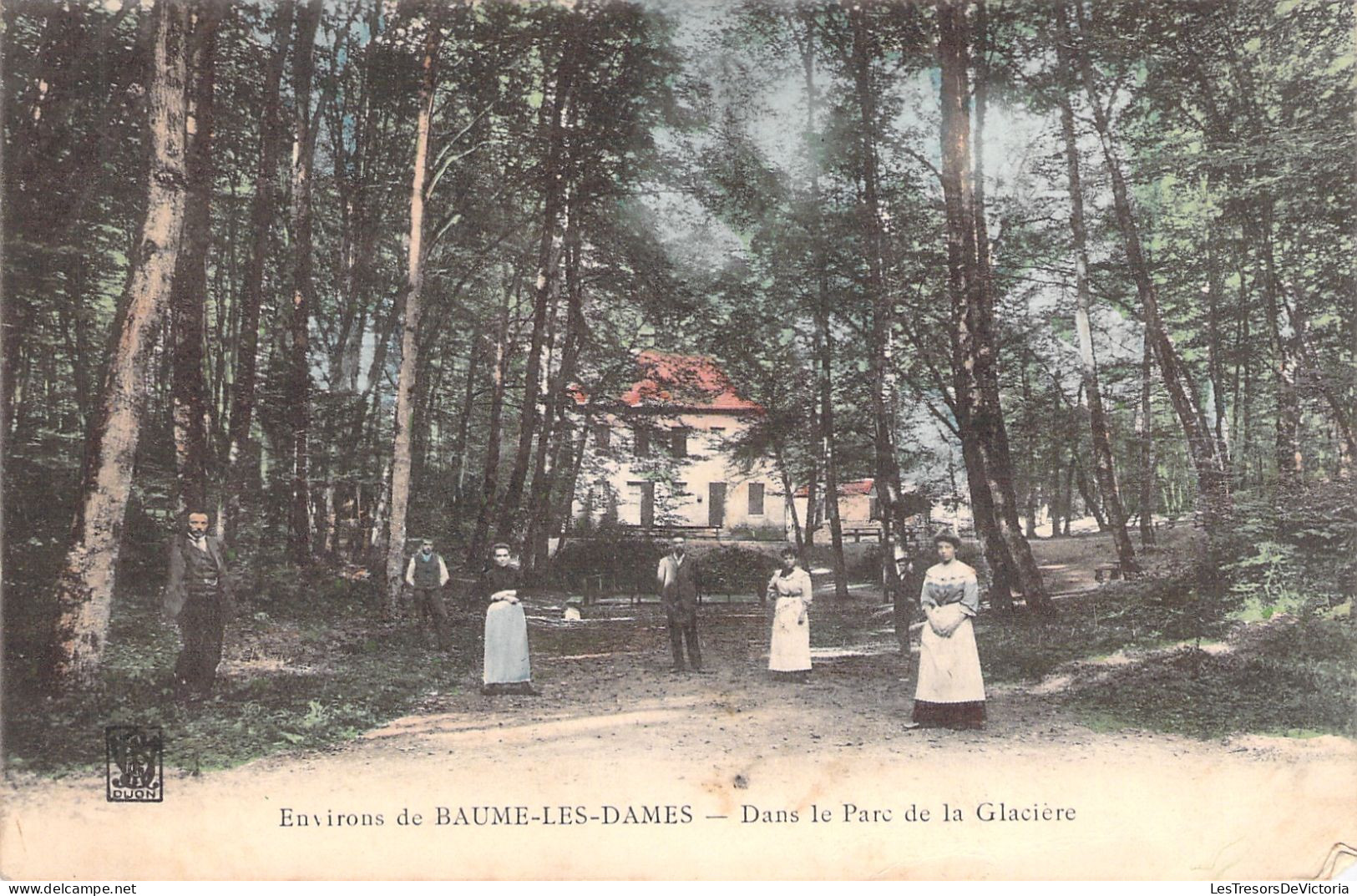 FRANCE - Environs De Baume Les Dames - Dans Le Parc De La Glaciere  - Colorisé - Carte Postale Ancienne - Baume Les Dames