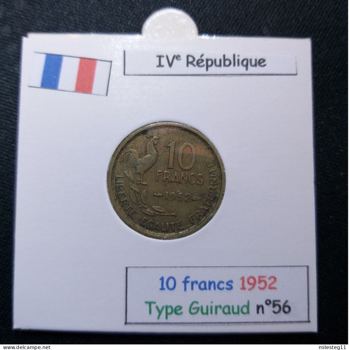France 1952 10 Francs Type Guiraud (réf Gadoury N°812) - 10 Francs