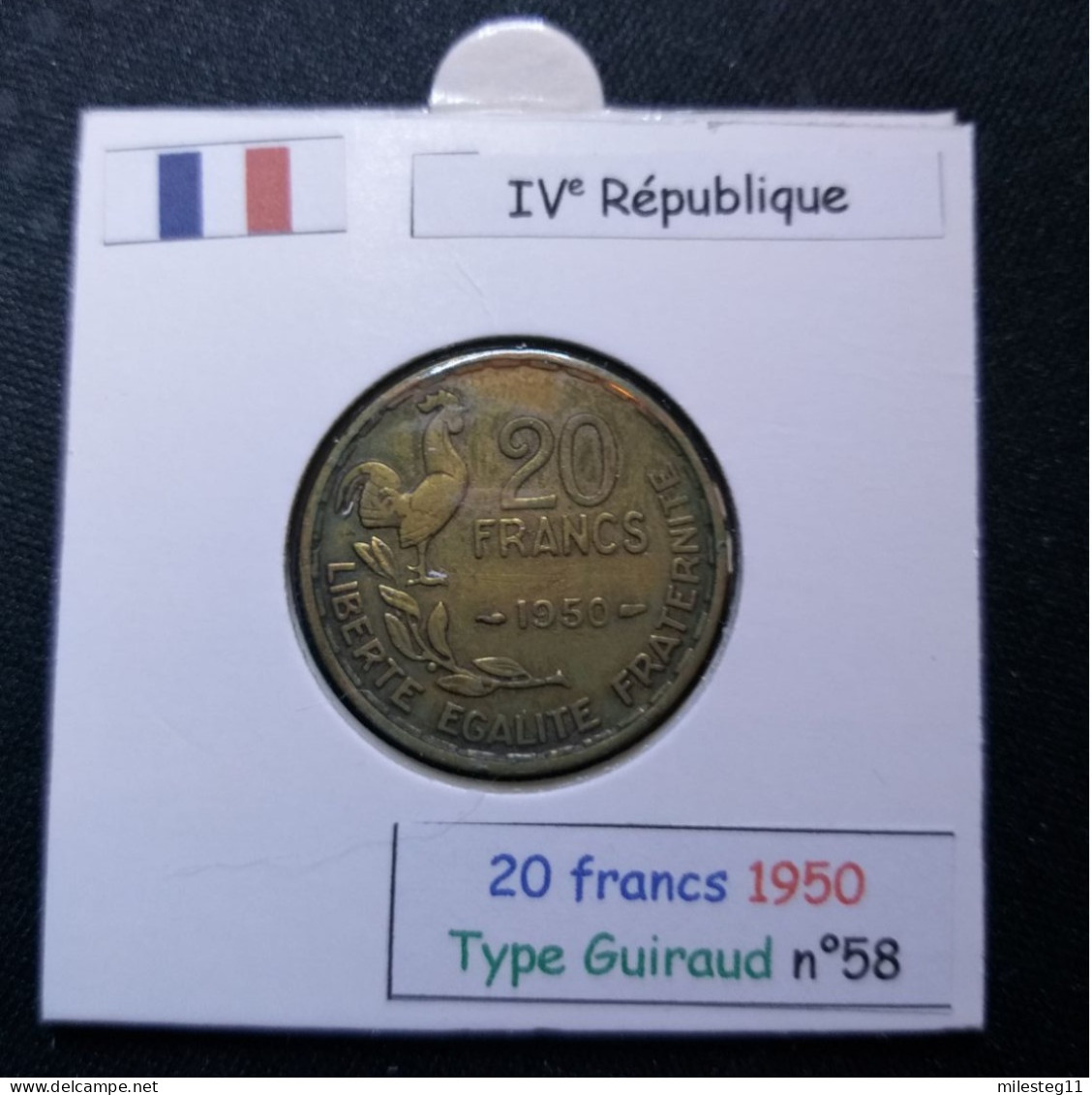 France 1950 20 Francs Type Guiraud (réf Gadoury N°864) - 20 Francs