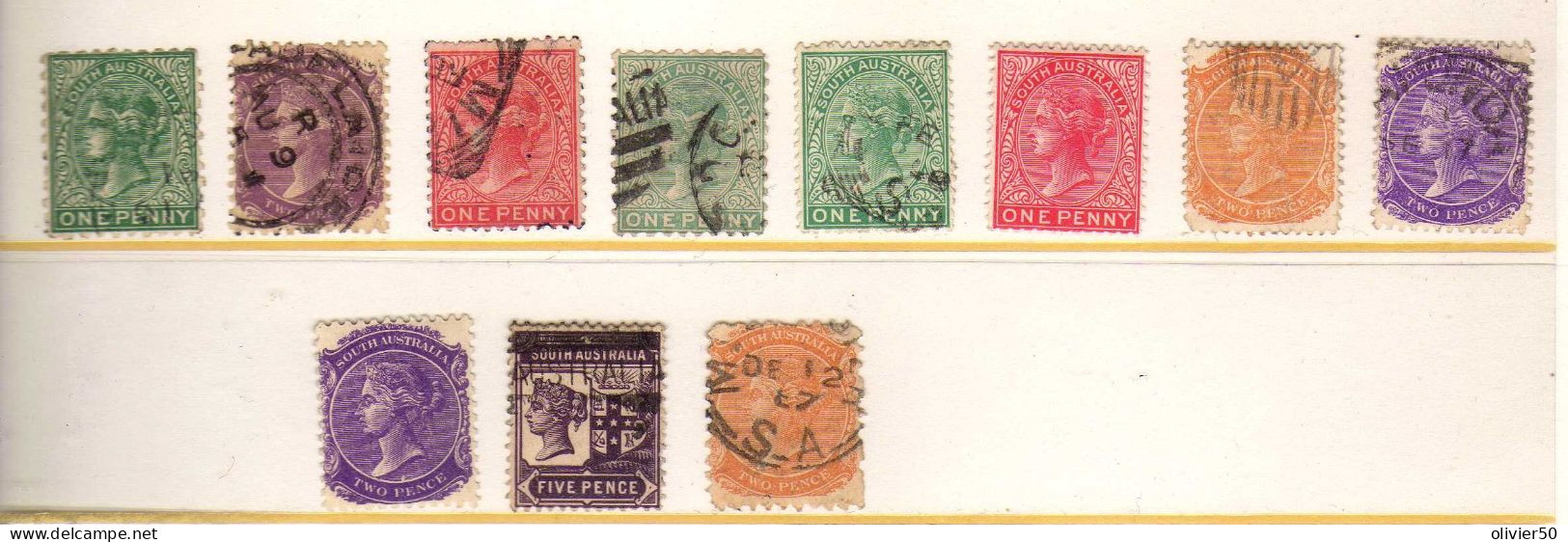 Australie Du Sud - Victoria - Obliteres - Used Stamps