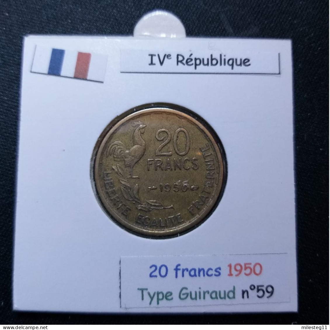 France 1950 20 Francs Type Guiraud (réf Gadoury N°865) - 20 Francs