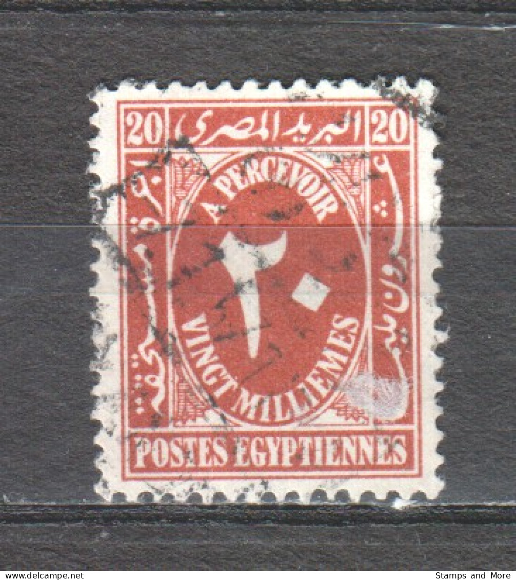 Egypt 1927 Porto Mi 39 Canceled  - Used Stamps