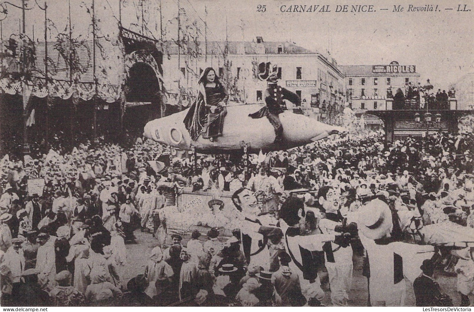 FRANCE - Nice - Carnaval - Me Revoila  - Carte Postale Ancienne - Carnaval