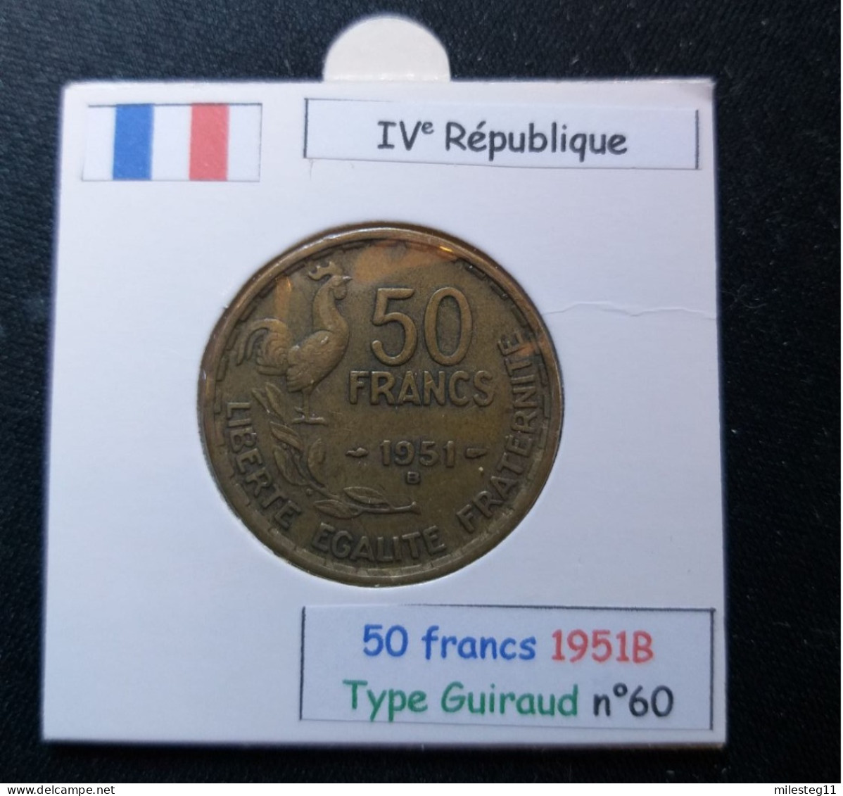 France 1951B 50 Francs Type Guiraud (réf Gadoury N°880) - 50 Francs