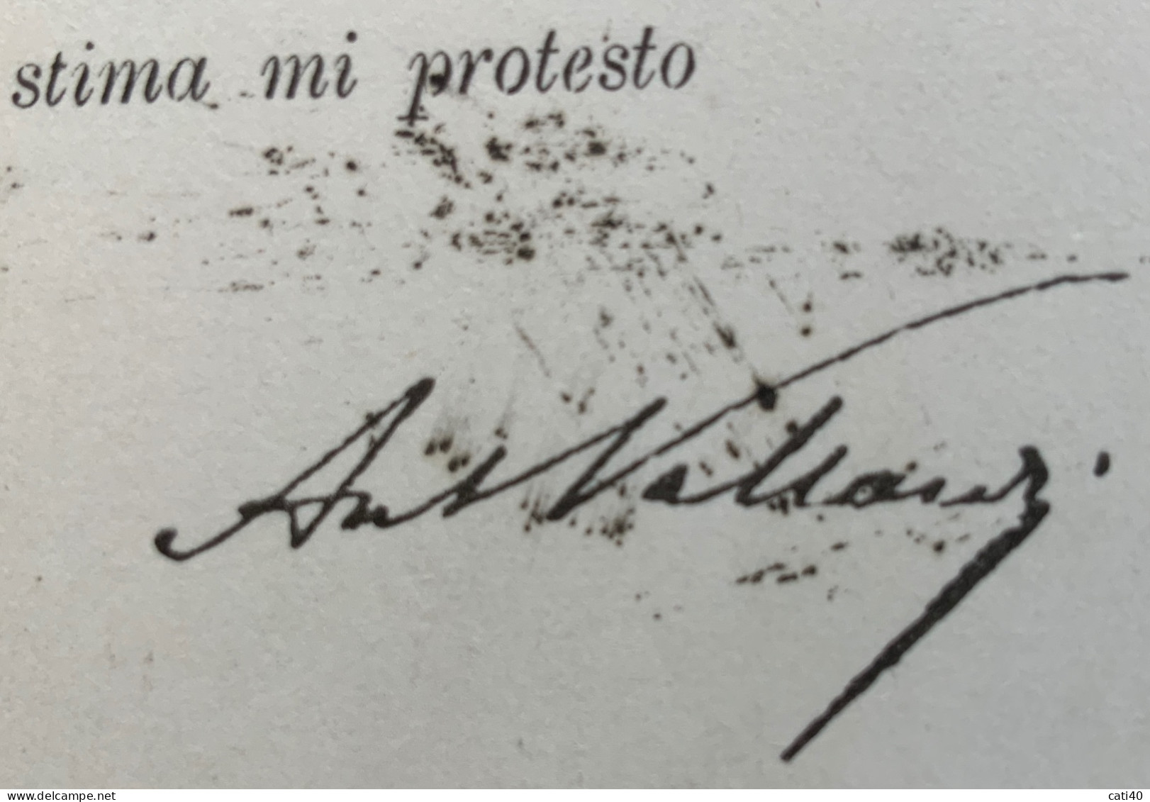 ANTONIO VALLARDI - EDITORE - CARTOLINA AUTOGRAFA DA MILANO A MACERATA I-N DATA 16 MAGGIO 1893  - RR - Historical Figures