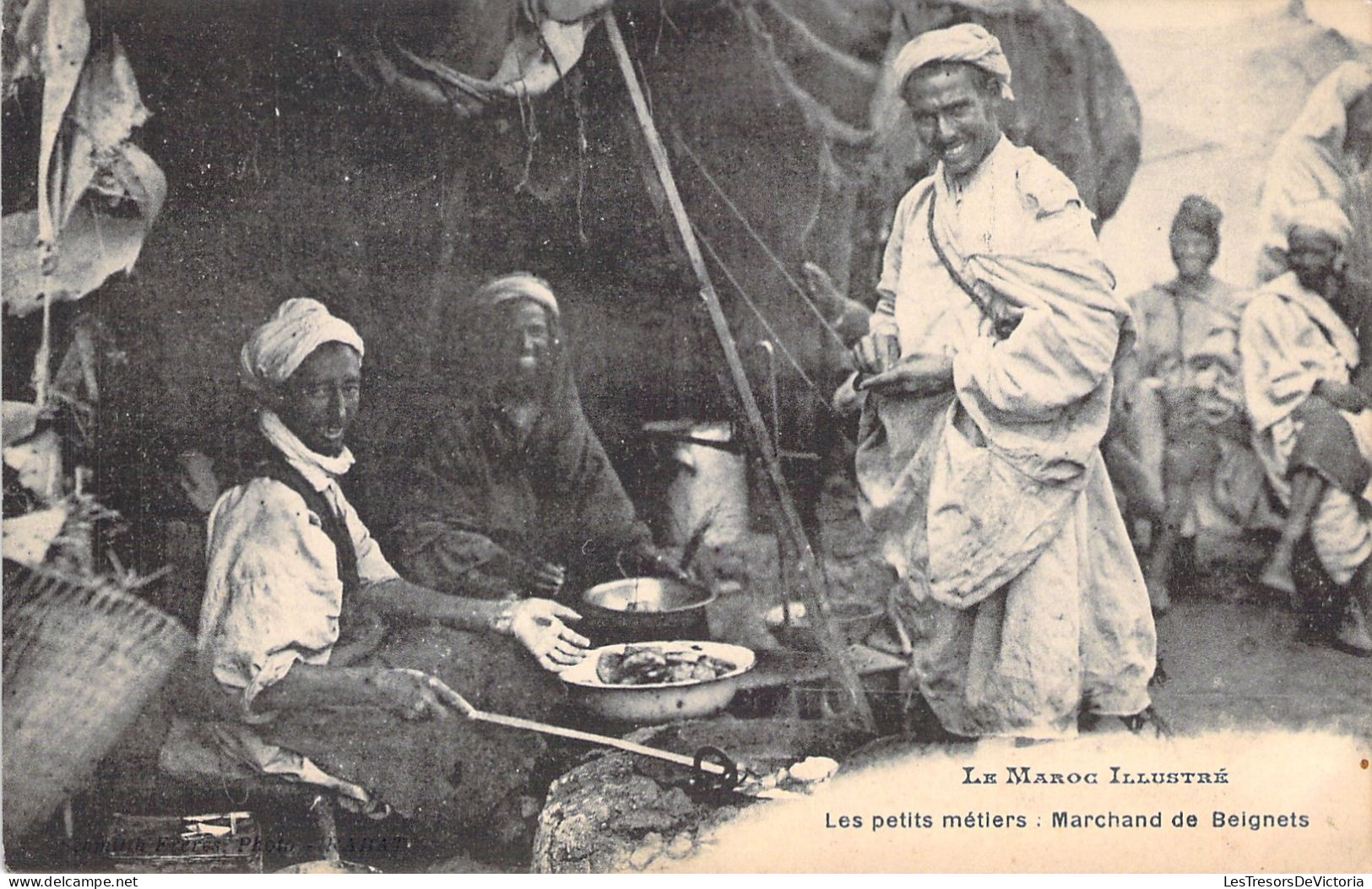 MAROC - Les Petits Metiers - Marchand De Beignets - Carte Postale Ancienne - Otros & Sin Clasificación