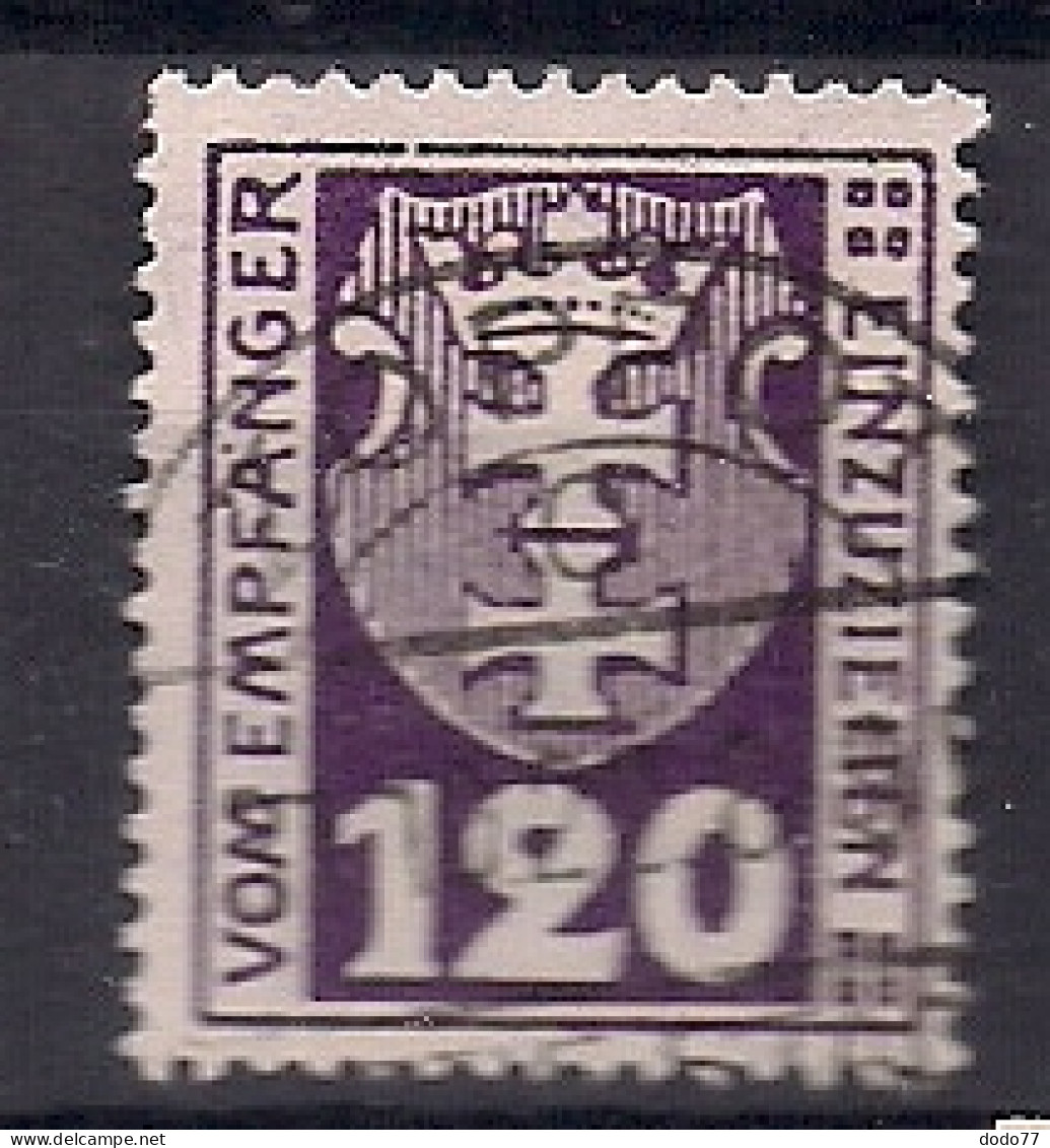 DANTZIG   TAXE  N°  8    OBLITERE - Postage Due