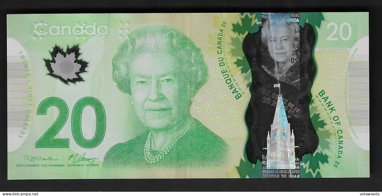 Canada - Banconota Circolata Da 20 Dollari P-108a - 2012/3 #19 - Canada