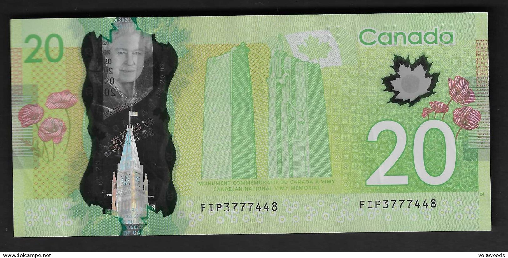 Canada - Banconota Circolata Da 20 Dollari P-108a - 2012/3 #19 - Canada