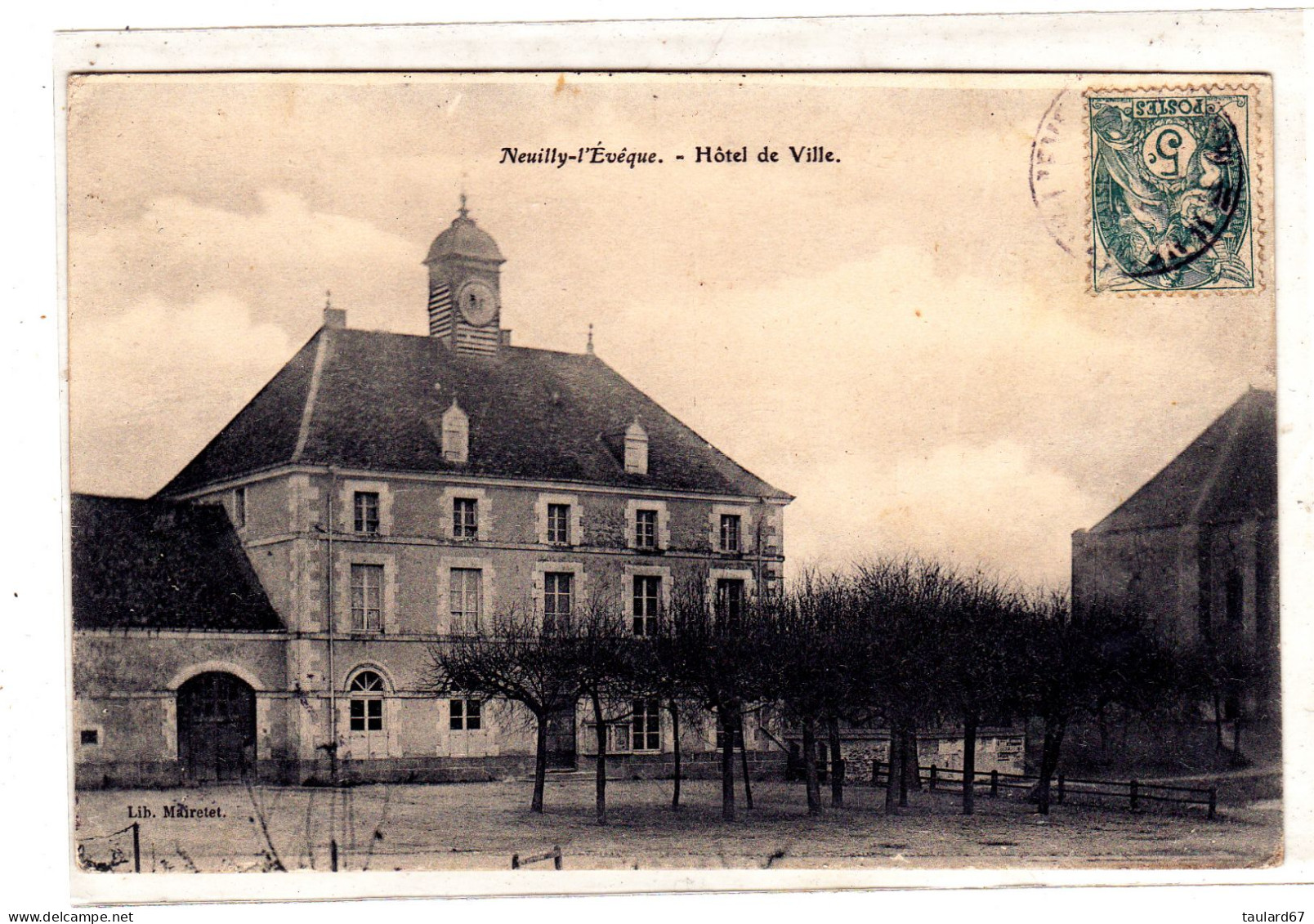 Neuilly L'Evêque Hotel De Ville - Neuilly L'Eveque