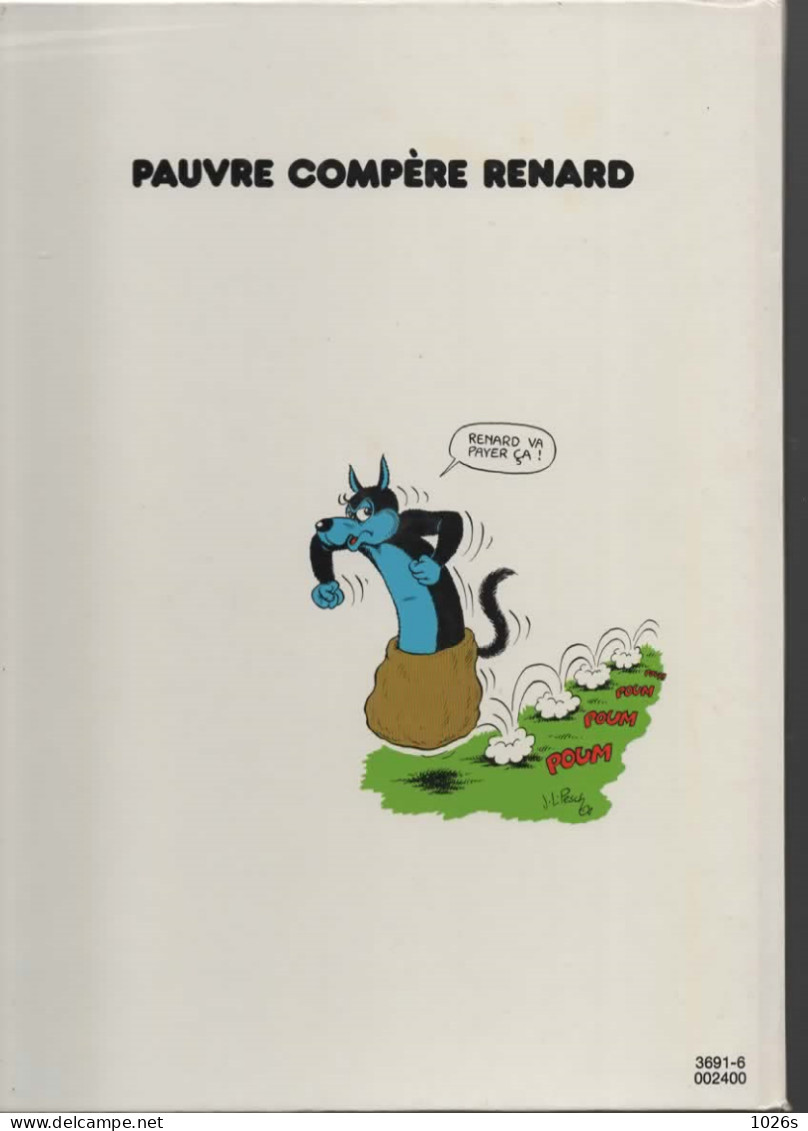 B.D.SYLVAIN ET SYLVETTE - PAUVRE COMPERE RENARD - 1984 - Sylvain Et Sylvette