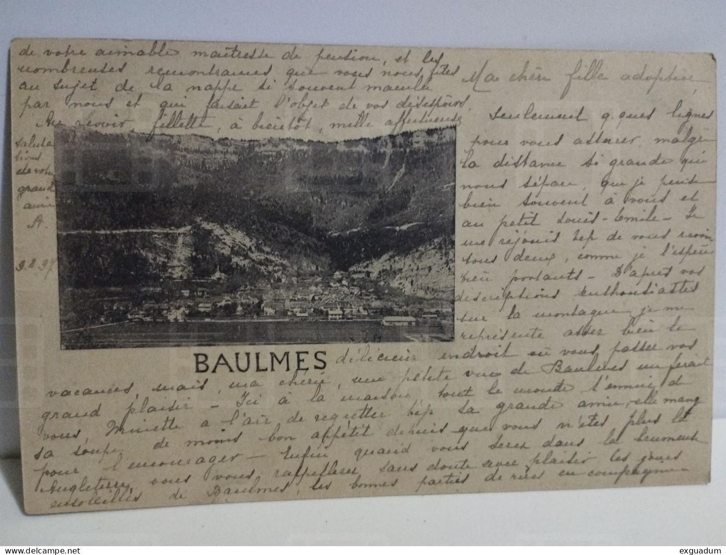 Suisse BAULMES 1897 - Baulmes