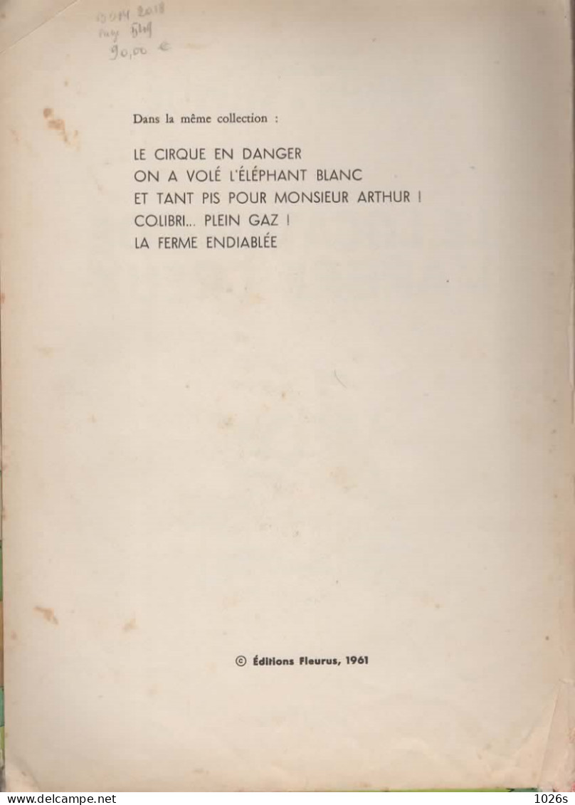 B.D.SYLVAIN ET SYLVETTE - LE LOCATAIRE DE L'ARBRE CREUX - E.O. 1961 - Sylvain Et Sylvette