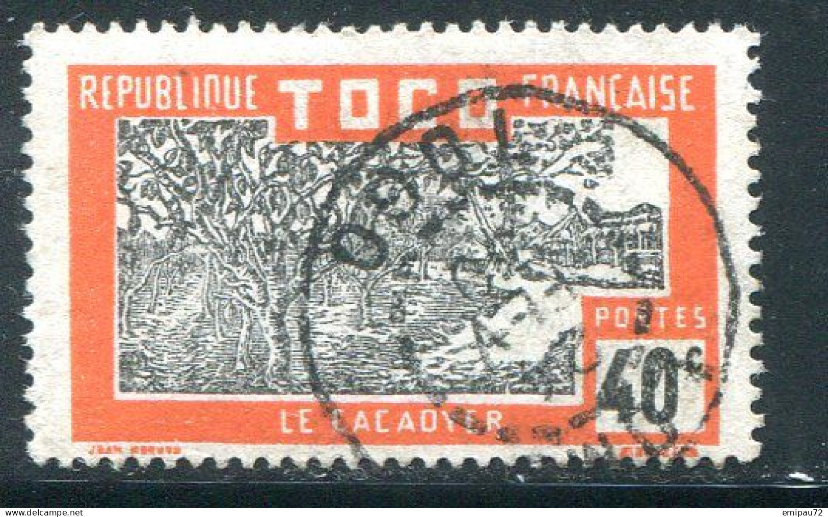 TOGO- Y&T N°134- Oblitéré - Used Stamps