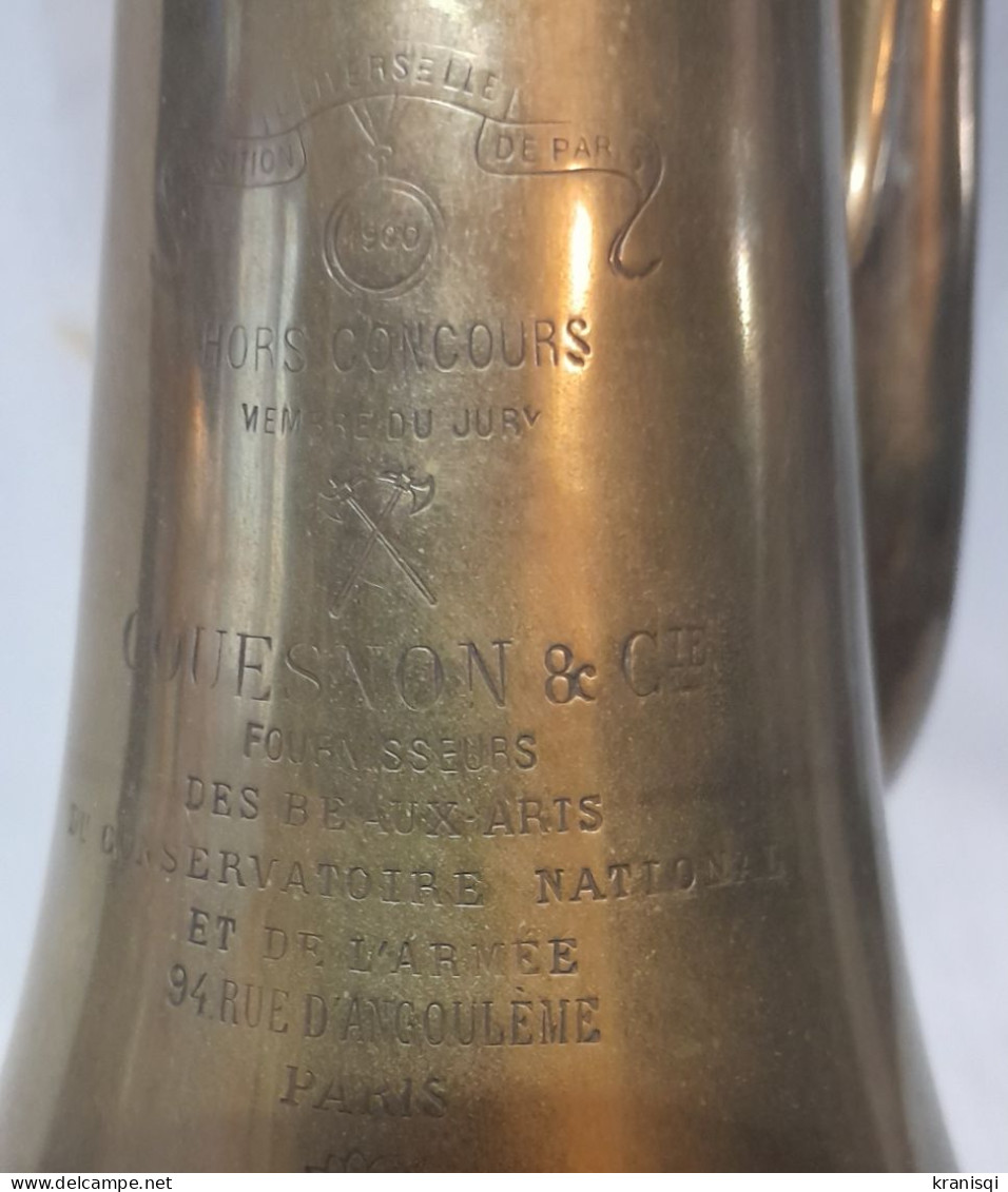 Bugle ,appareil  Couesnon De  1900 - Strumenti Musicali