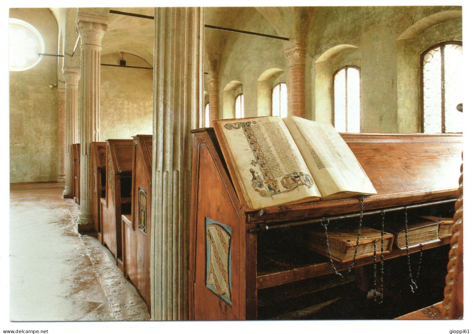 Cesena - Interno Della Biblioteca Malatestiana - Cesena