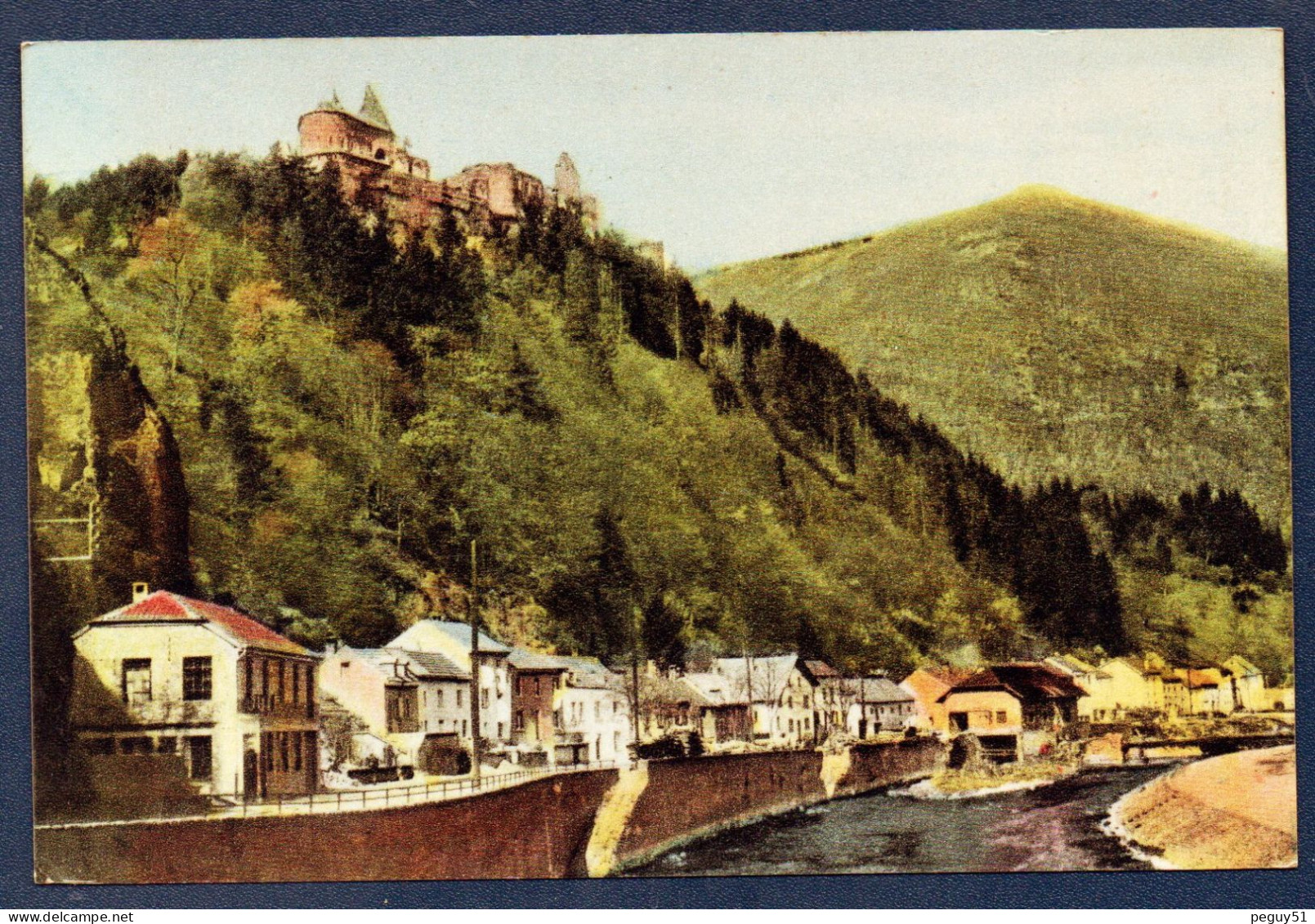 Luxembourg. Vianden. Le Château Et La Vallée De L'Our. 1962 - Vianden