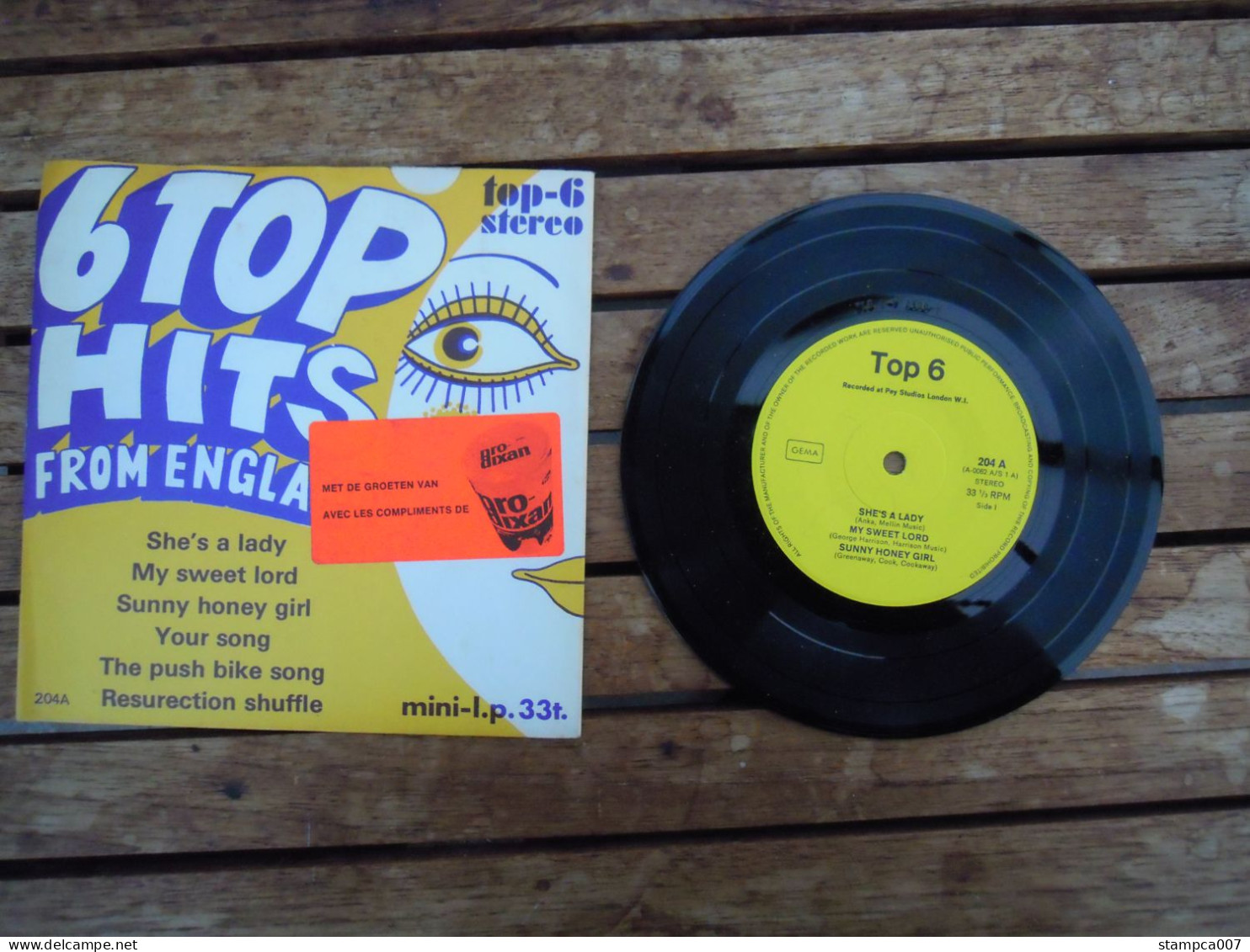 6 Top Hits From England - Other - English Music