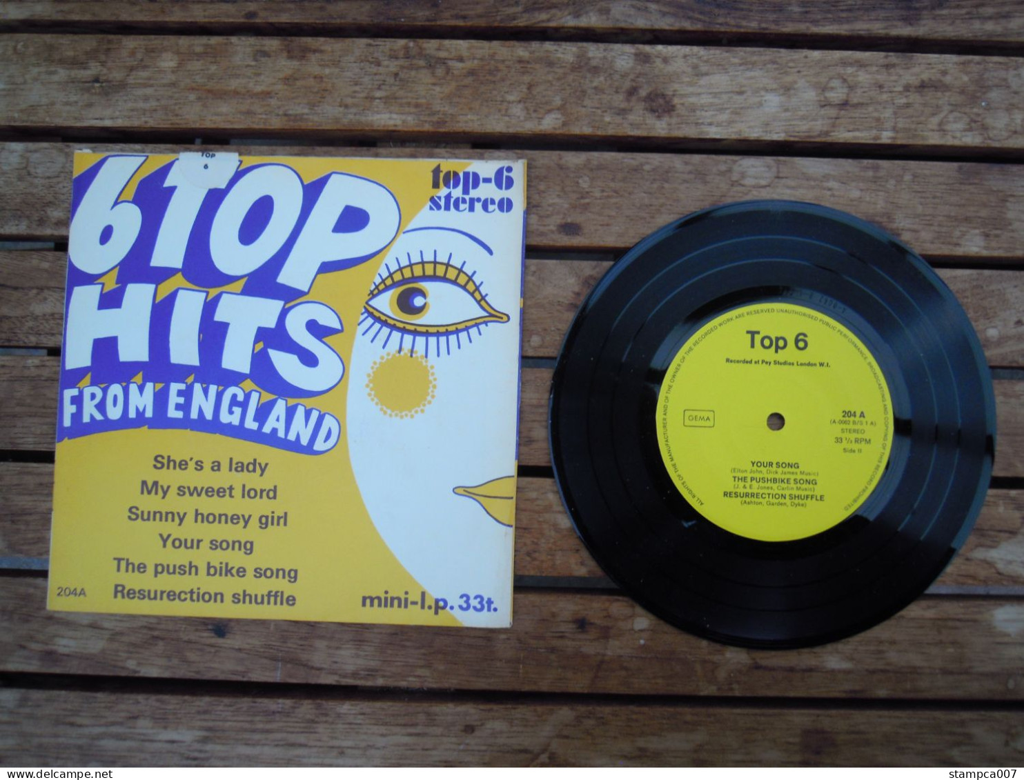 6 Top Hits From England - Andere - Engelstalig