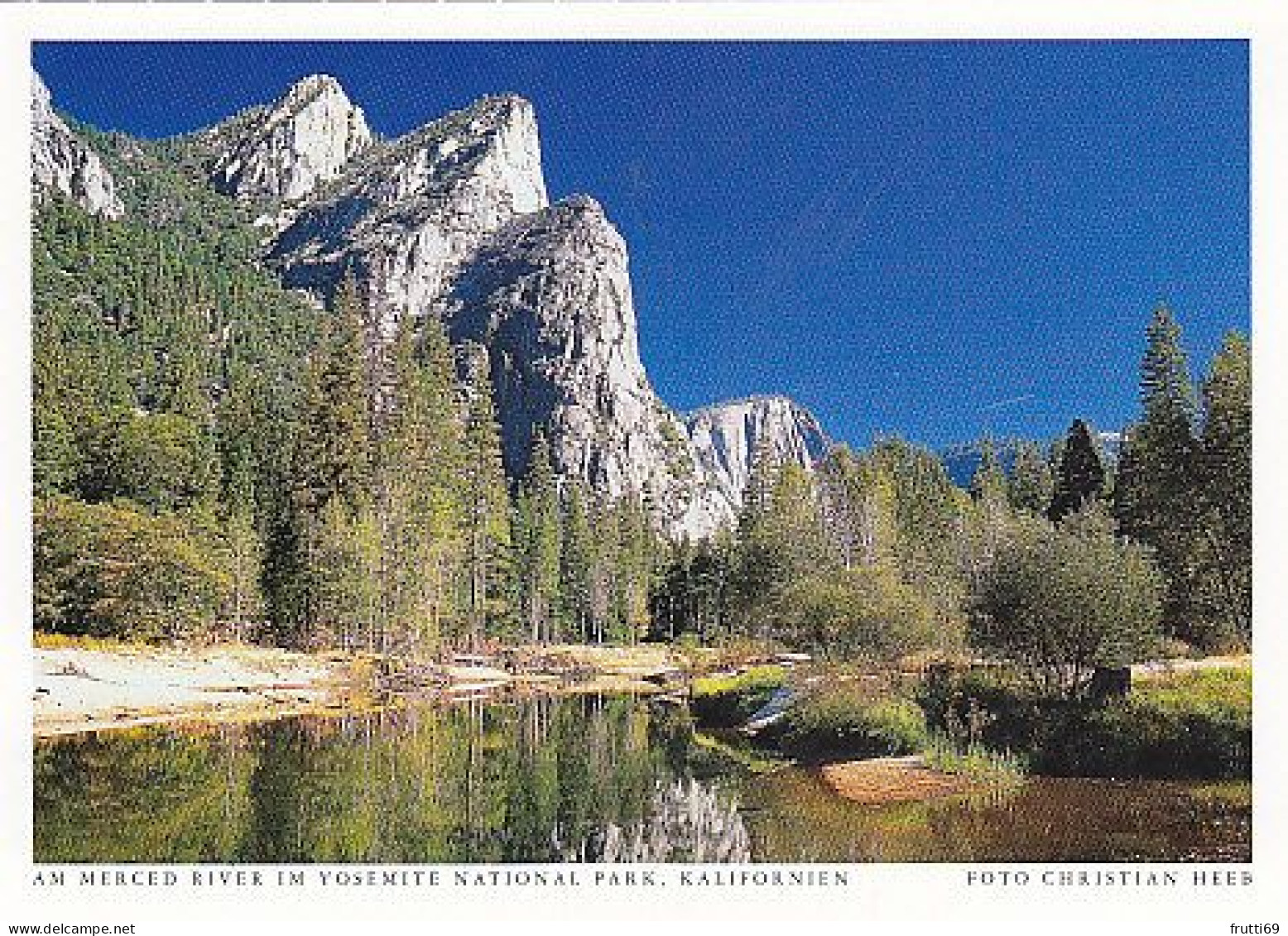 AK 186058 USA - California - Am Merced River In Yosemite National Park - Yosemite