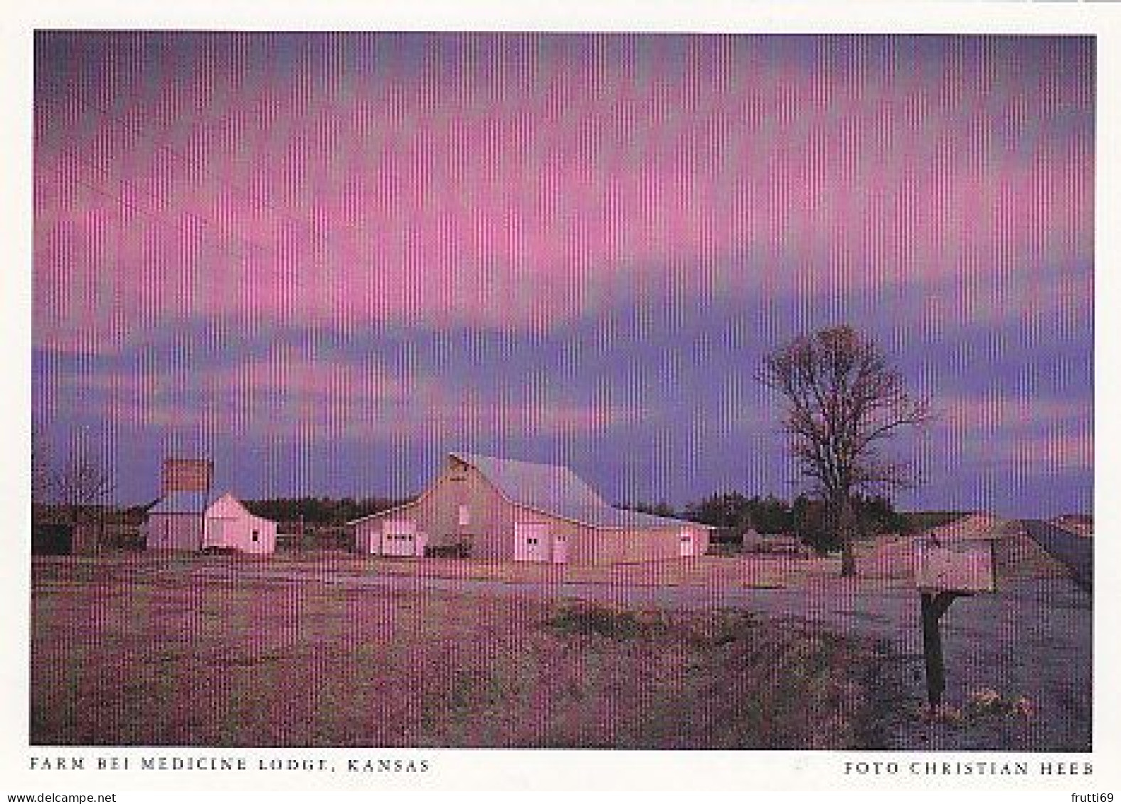 AK 186060 USA - Kansas - Farm Bei Medicine Lodge - Autres & Non Classés