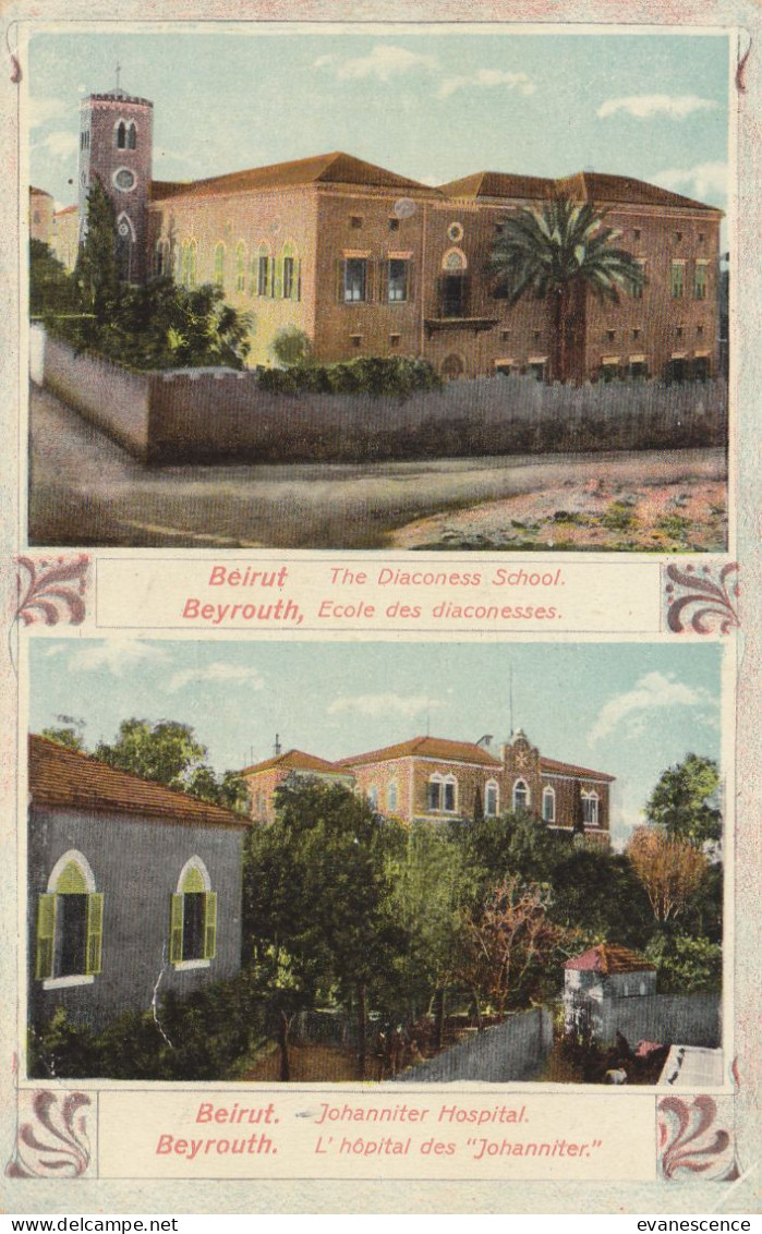 Beyrouth : école Et Hopital Johanniter  ///  Ref.  Déc.  23  // N° 28.591 - Liban