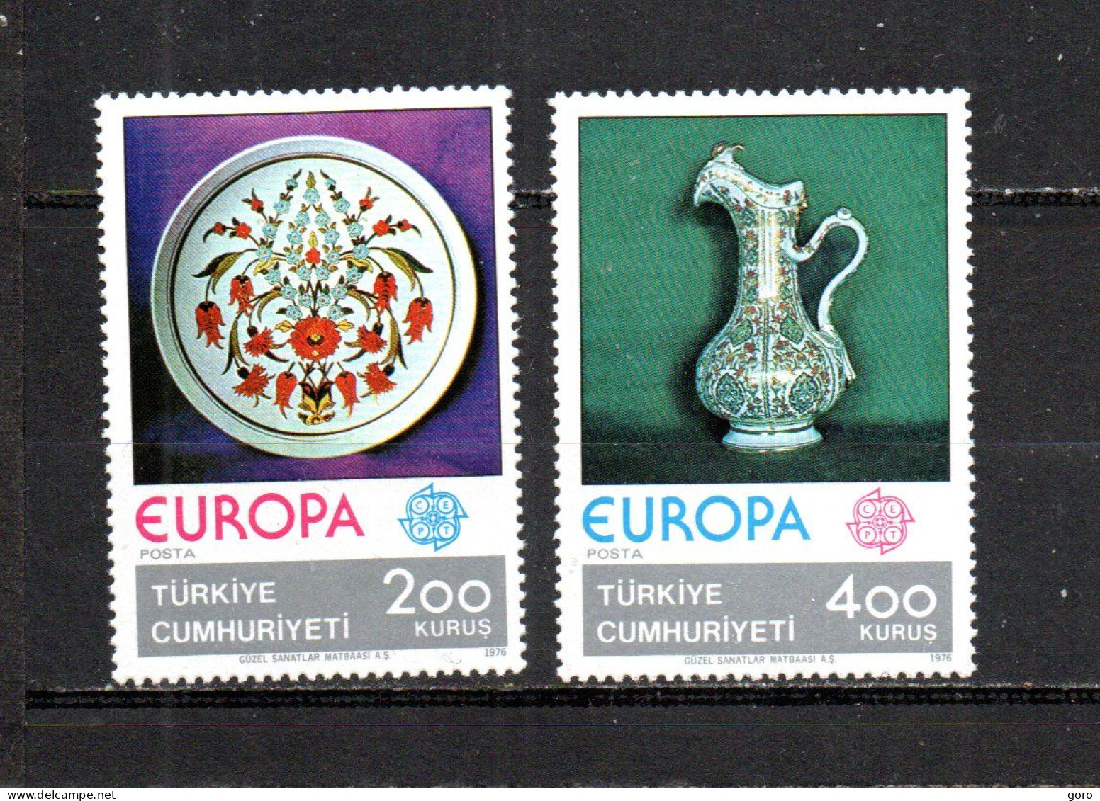 Turquía   1975  .-  Y&T   Nº   2155/2156   **    ( B ) - Nuevos