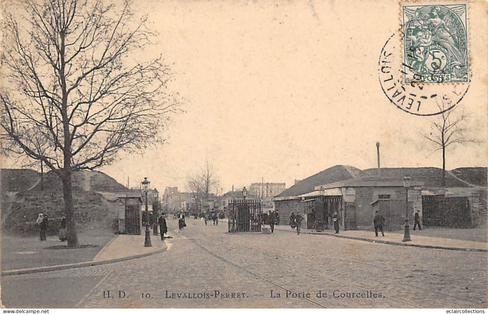 Levallois Perret          92          La Porte De Courcelles       N°10  (Voir Scan) - Levallois Perret