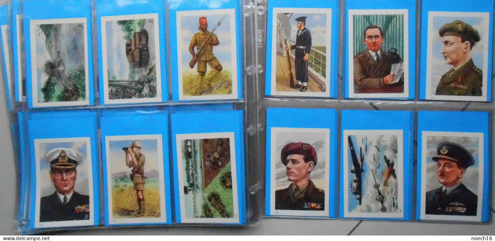 Collection complète 290 Chromos, Images. Ri- Ri Demaret. Histoire militaire de Belgique