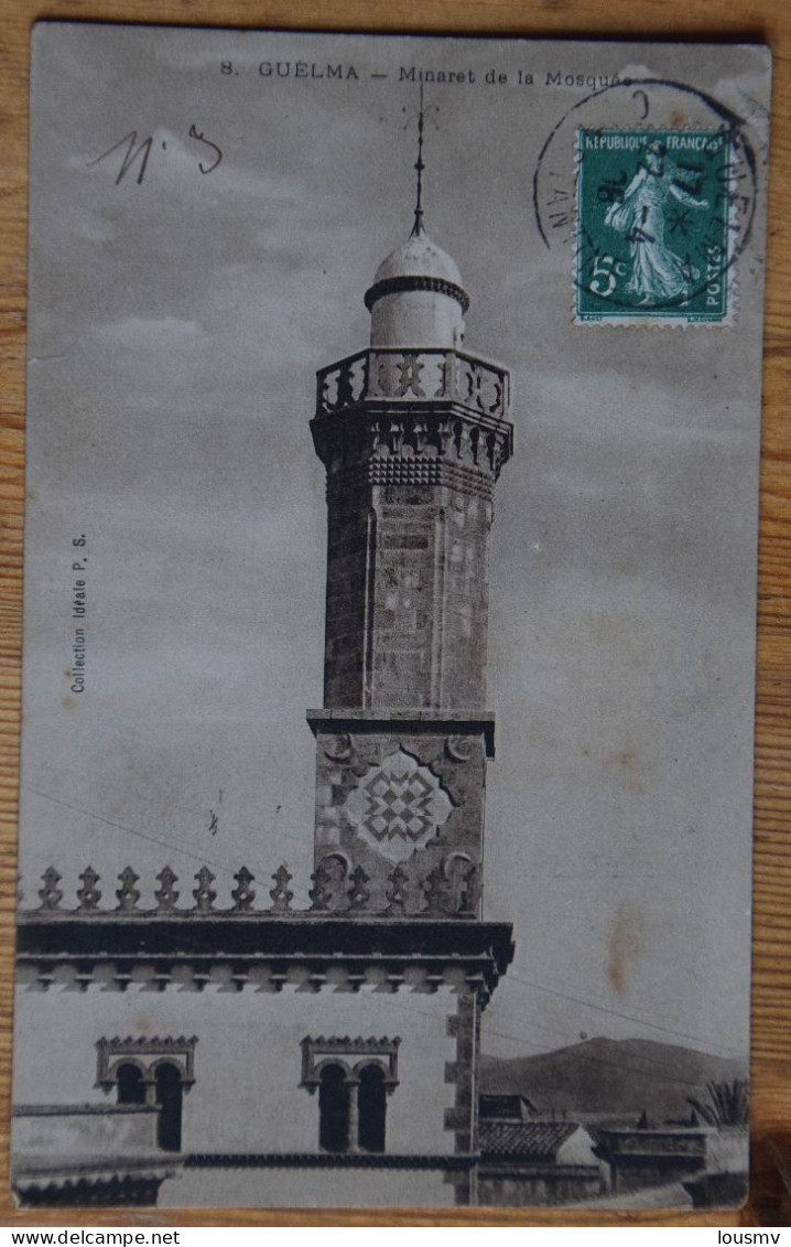 Guelma - Minaret De La Mosquée - (n°28474) - Guelma