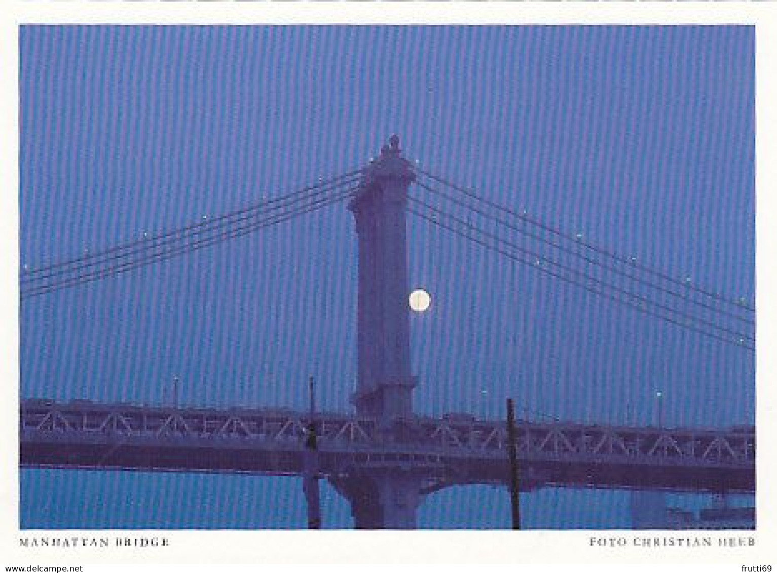 AK 186092 USA - New York City - Manhattan Bridge - Bruggen En Tunnels