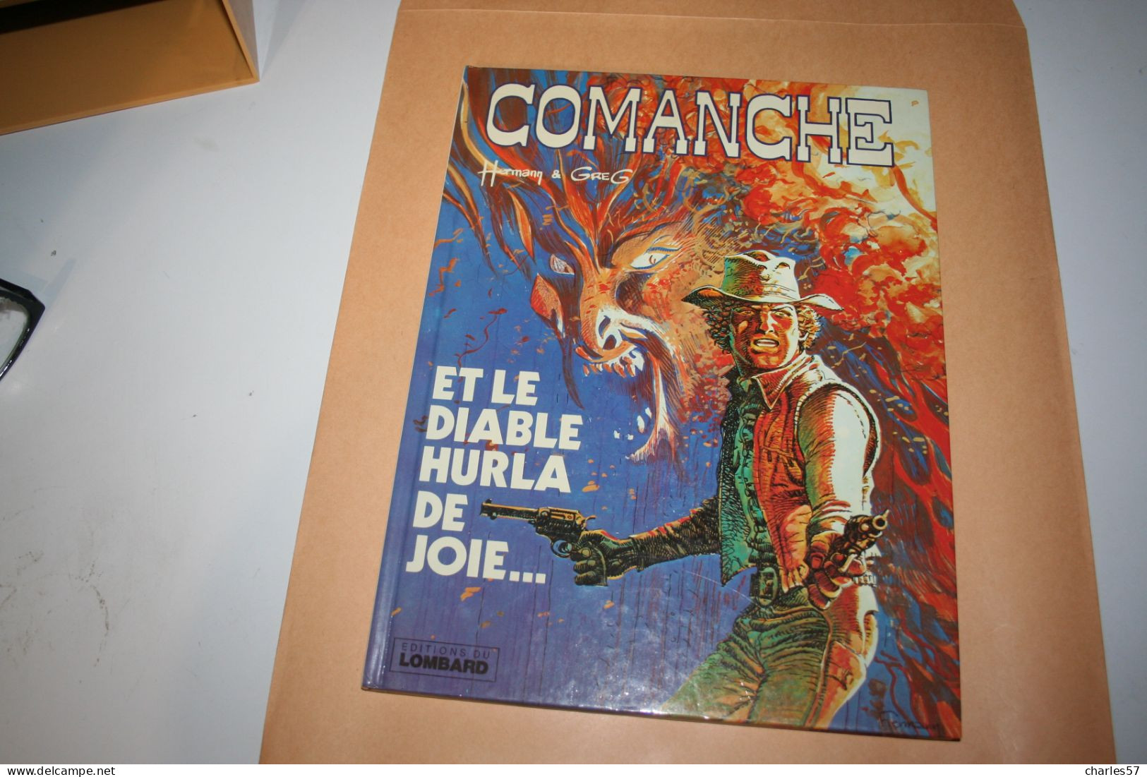 Comanche N°9 - Et Le Diable Hurla De Joie-   (port 1 BD=6,00€- 2 BD=7,25€- - Comanche