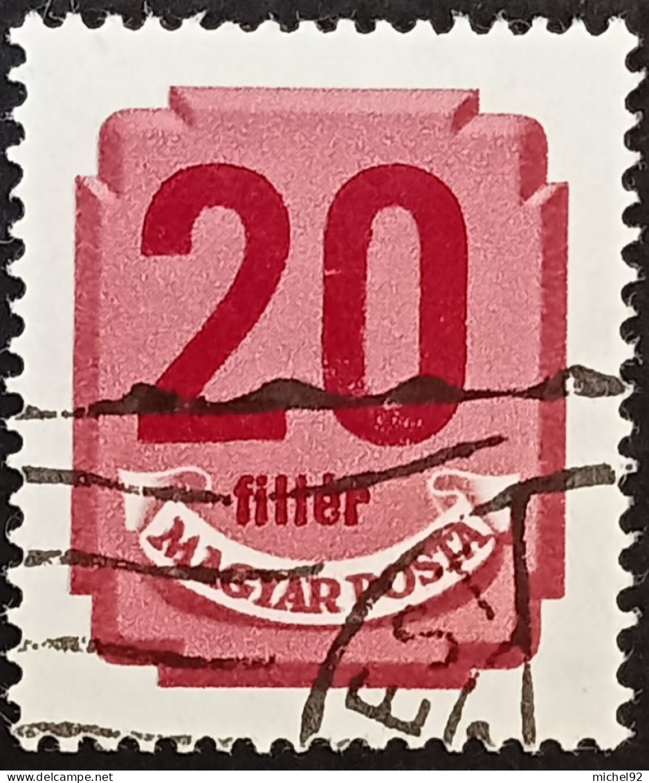 Hongrie Taxe 1946-50 - YT N°175 - Oblitéré - Port Dû (Taxe)