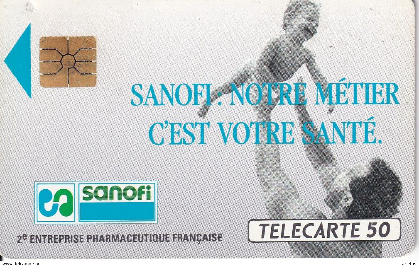 TARJETA DE FRANCIA DE SANOFI DE 50 UNITES - 50 Unités   