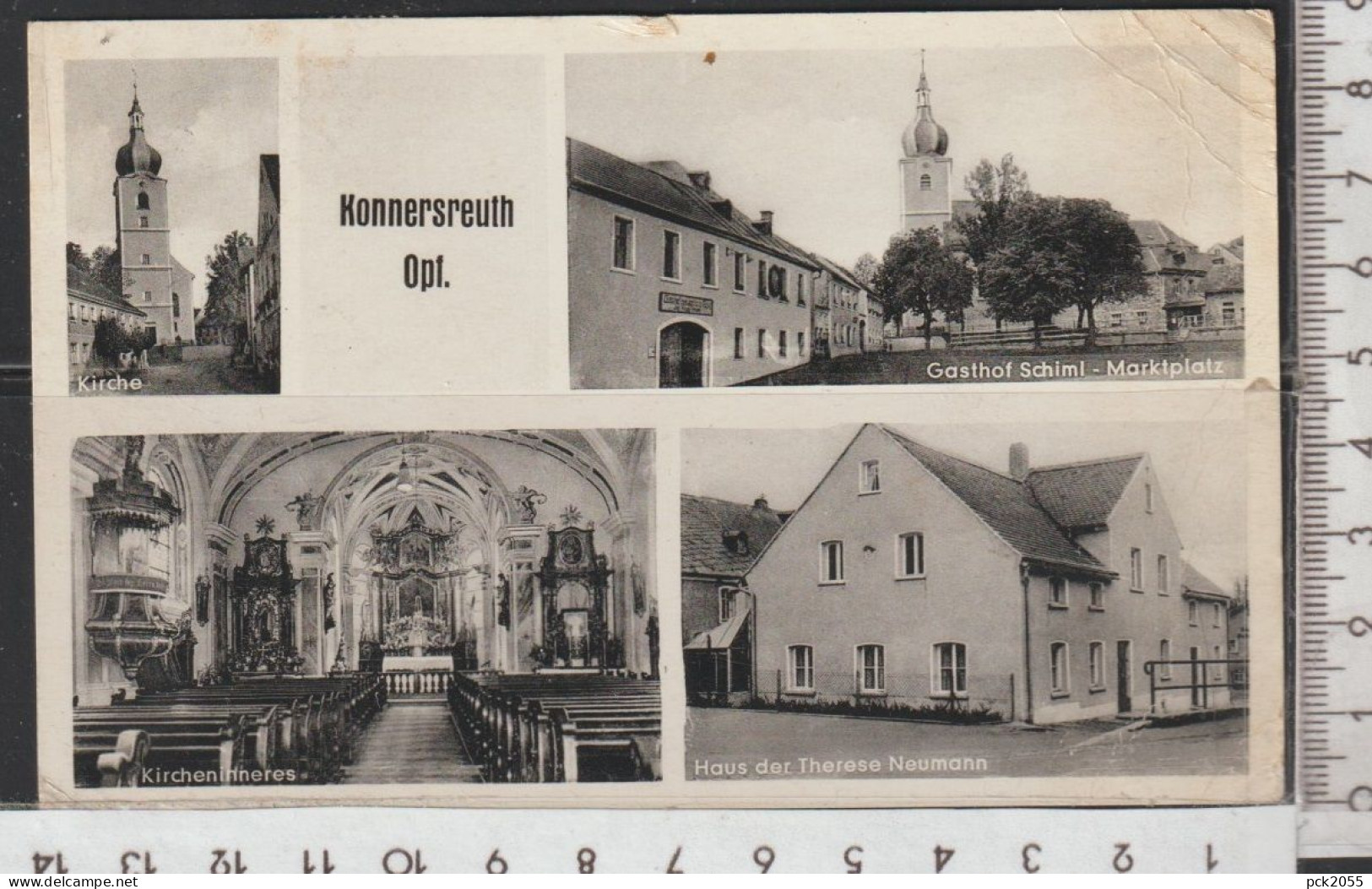 Konnersreuth/ Opf. Gelaufen 1958 ( AK 3759 ) - Waldsassen