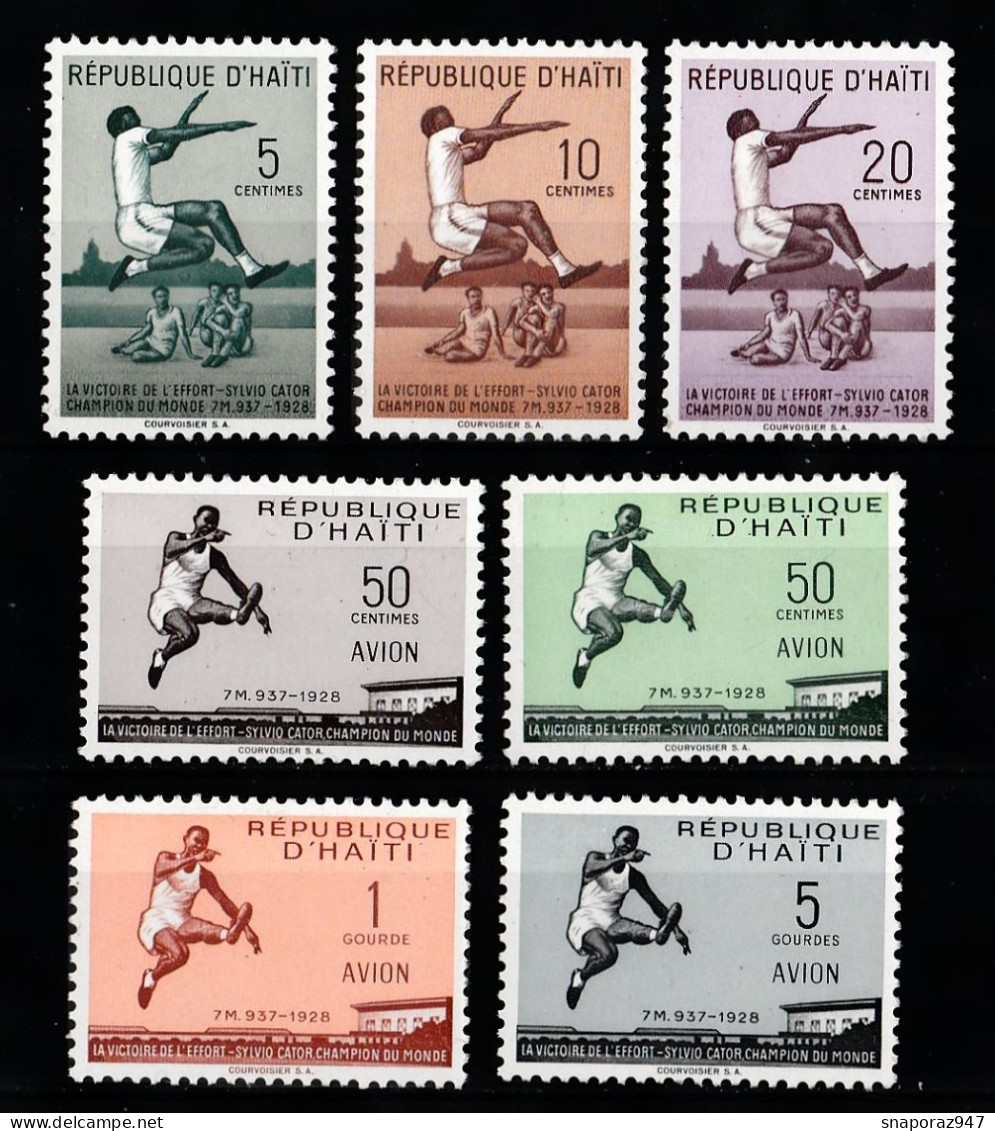 1958 Haiti Sylvio Cators Recorder MNH** No87 - Springreiten