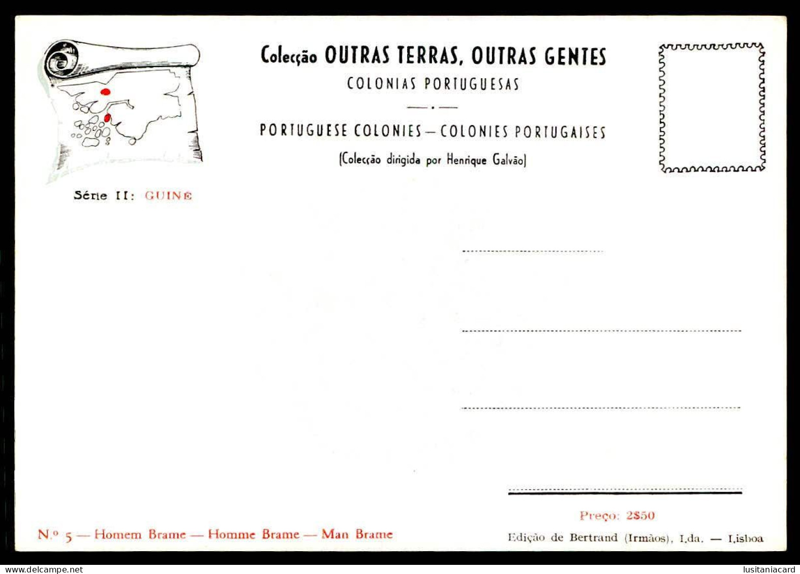 GUINÉ-BISSAU-Colecção Outras Terras, Outras Gentes.(18 POSTAIS)(Ed. Bertrand(Irms.Lda Nº 1 a 18)carte postale