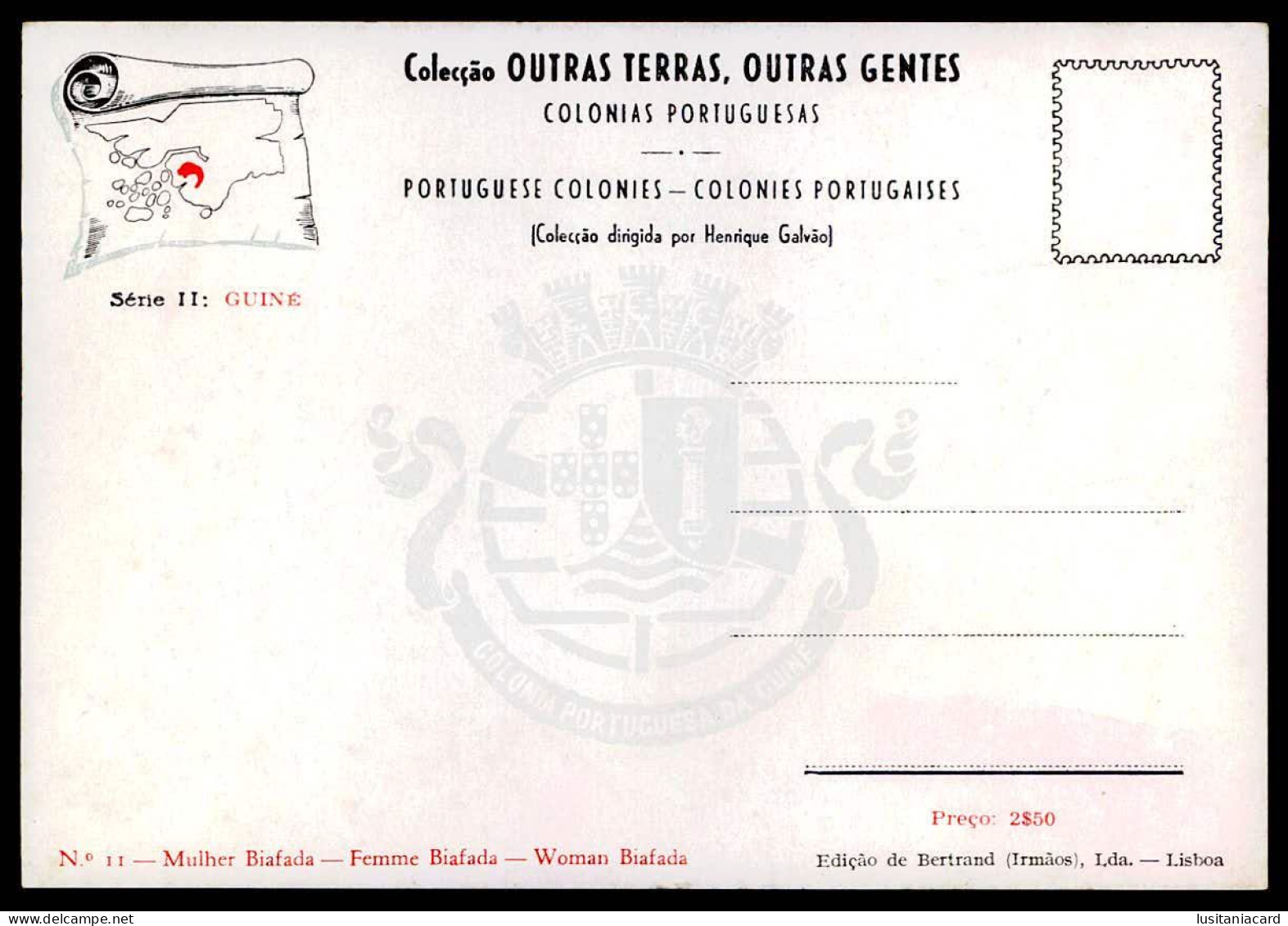 GUINÉ-BISSAU-Colecção Outras Terras, Outras Gentes.(18 POSTAIS)(Ed. Bertrand(Irms.Lda Nº 1 a 18)carte postale