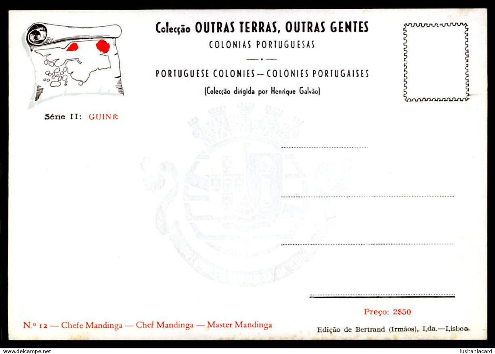 GUINÉ-BISSAU-Colecção Outras Terras, Outras Gentes.(18 POSTAIS)(Ed. Bertrand(Irms.Lda Nº 1 a 18)carte postale