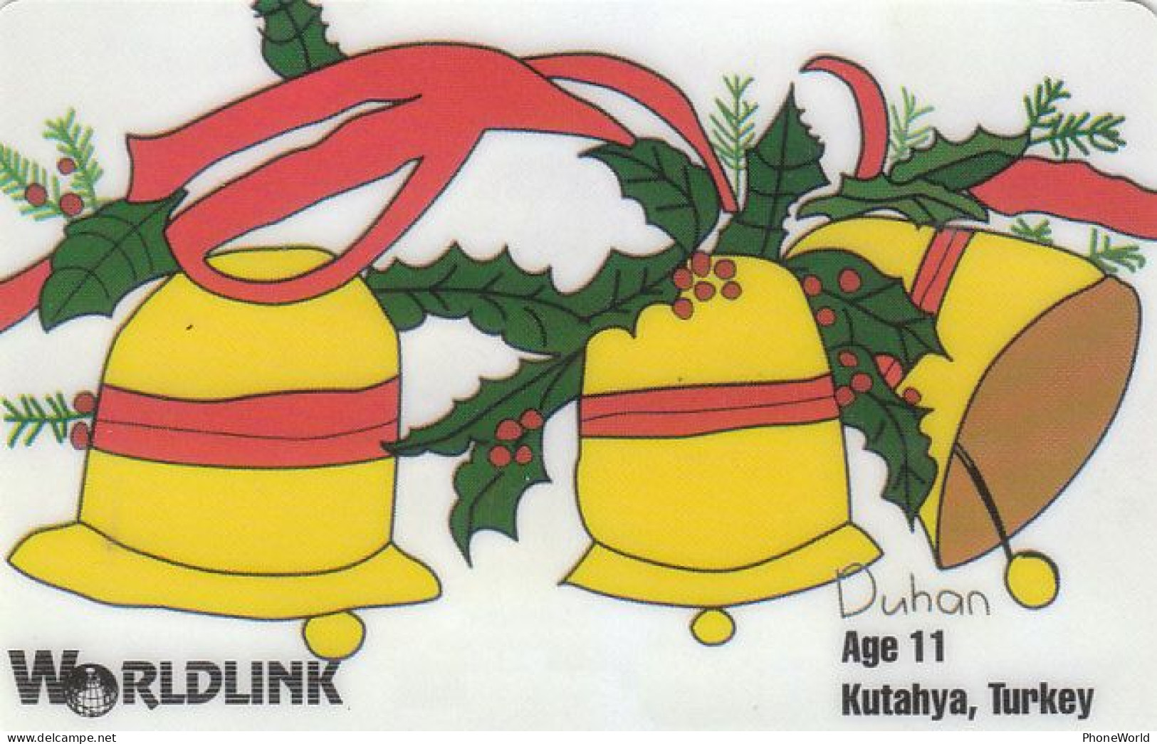 US, WorldLink & Christmas Bells, Children's Drawing - Worldlink