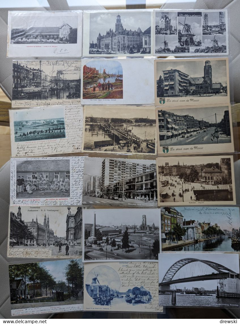 NEDERLAND / NETHERLANDS 180+ better quality postcards - Retired dealer's stock - ALL POSTCARDS PHOTOGRAPHED