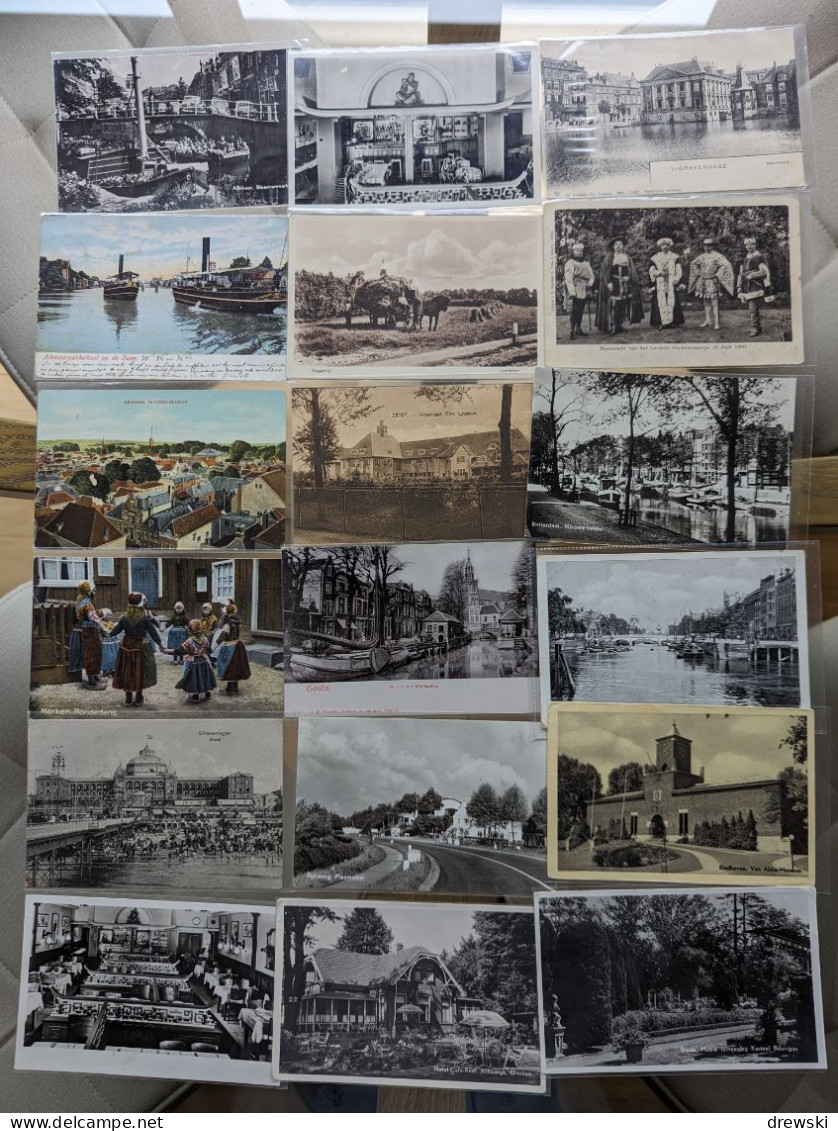 NEDERLAND / NETHERLANDS 180+ better quality postcards - Retired dealer's stock - ALL POSTCARDS PHOTOGRAPHED